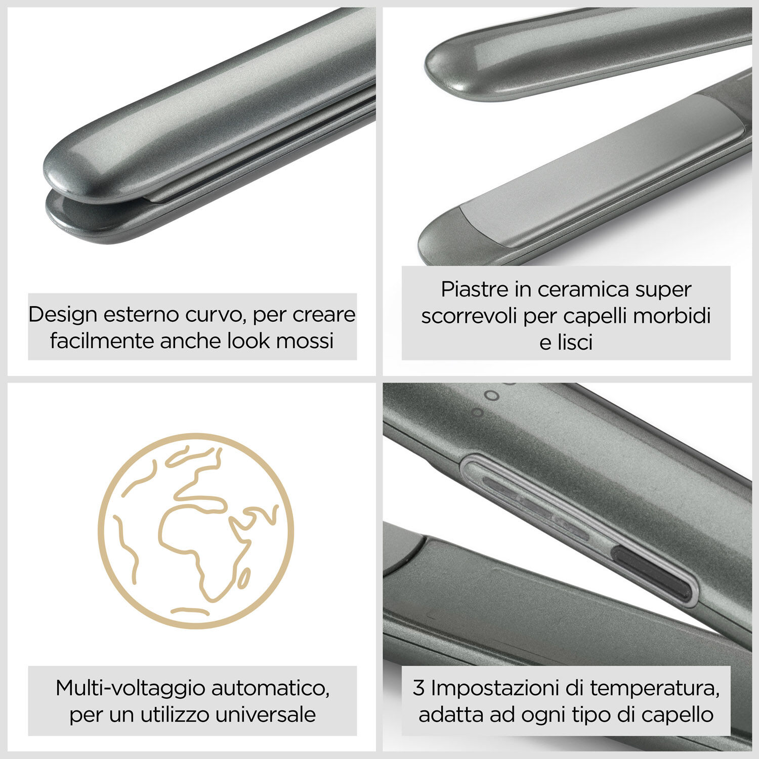 Piastra Xanadu Quartz-Ceramic